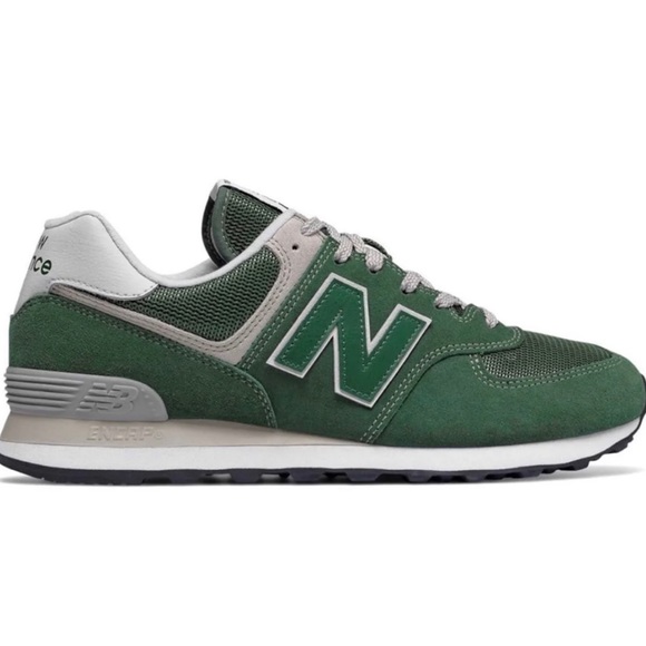 new balance 574 forest green